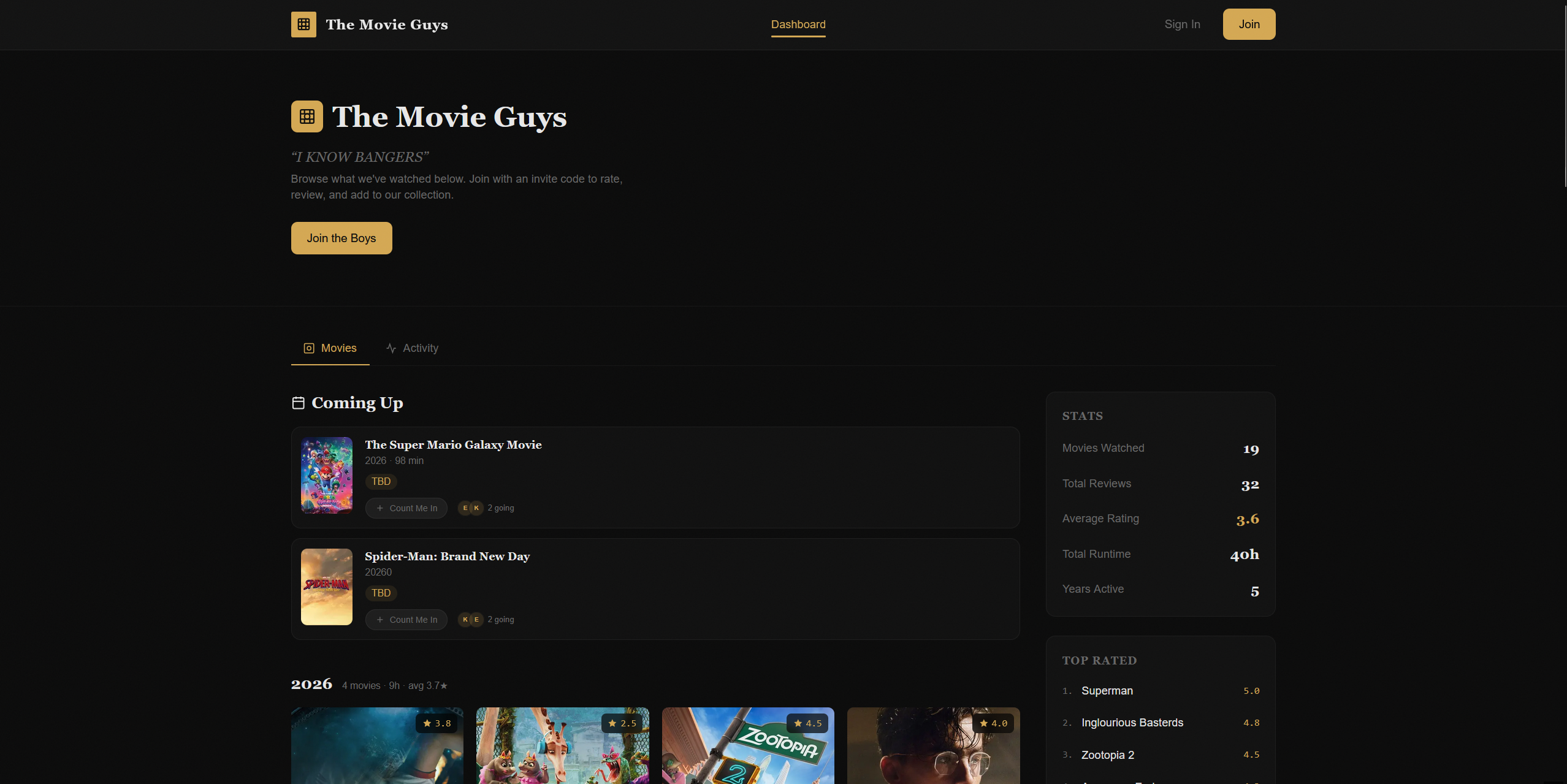 Project screenshot